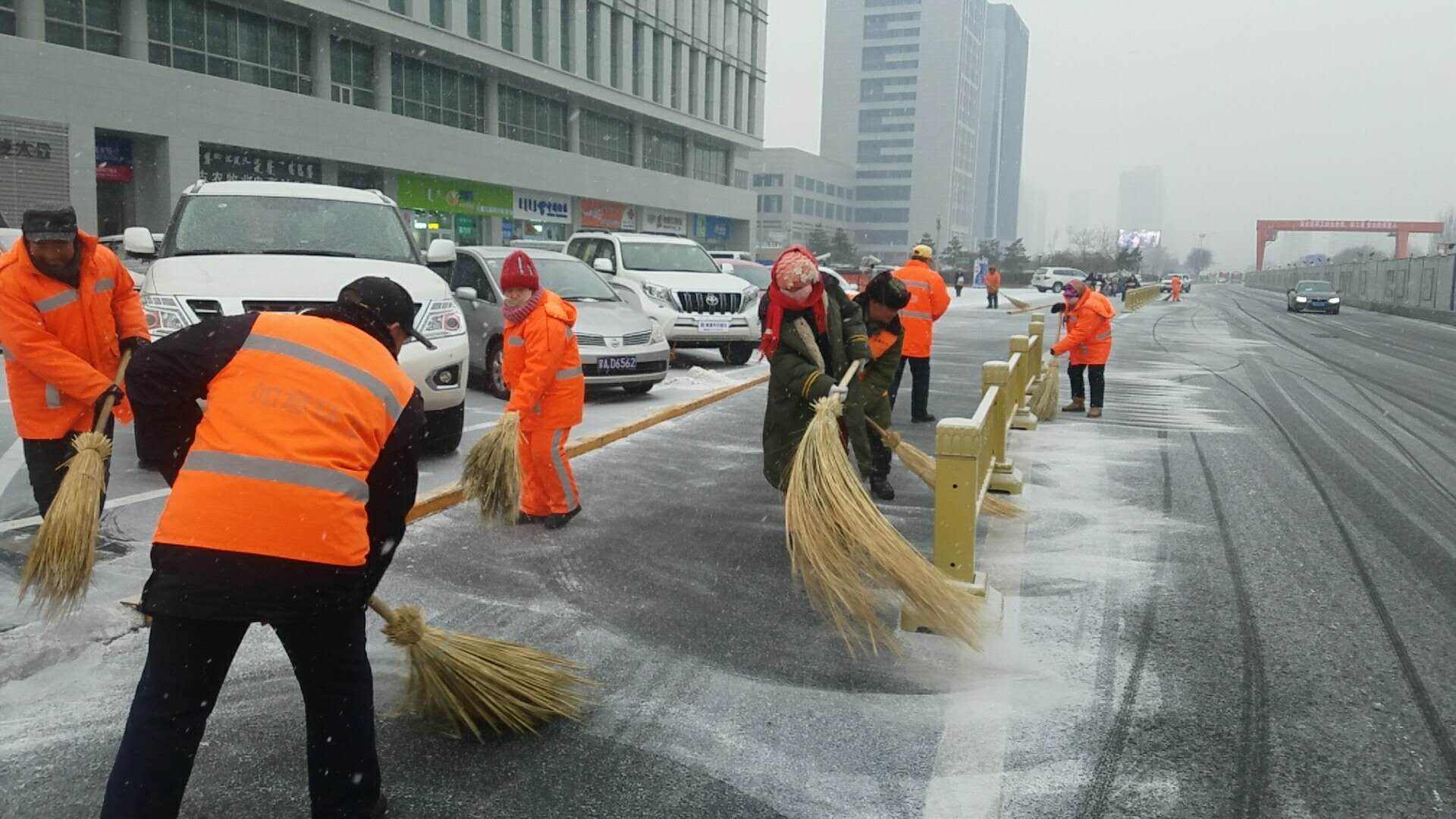 清河区环卫工保洁